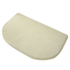 Locus 可水洗舒適記憶棉半圓形地墊, 綠色, 1個