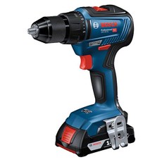 보쉬 충전 드릴 드라이버 세트 BL 18V 2.0Ah GSR18V-55, 1세트