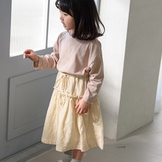 DE MARVI 女童泡泡紗裙 DM113SK325