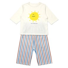 래핑차일드 아동용 스마일 우븐팬츠 면 파자마