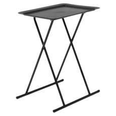 comet 折疊式邊桌 52 x 37 x 66cm, 黑色