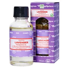 NAG CHAMPA KOREA Satya Nagchampa 香薰油, 1個, 熏衣草, 30ml