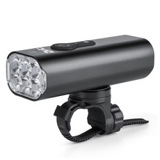 Dvic IT5 6LED智慧自行車燈頭燈, 1個, 黑色