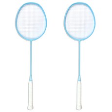 SmaxKorea 超輕量碳纖維羽毛球拍 2入組 藍色, 單一商品, 1套