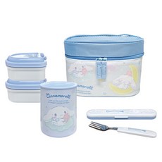 Skater 抗菌攜帶型保溫保冷便當組 560ml KCLJC6AG, 24大耳狗喜拿, 1個