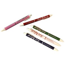 Monolike Archive 中性筆 5色組 0.38mm, 01 象牙白, 02 紅色, 03 靛藍, 04 綠色, 05 粉紅色, 1套