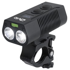 Dvic DiBike COB-3 T6 3LED 自行車頭燈 750 流明, 1個, 黑色