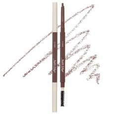 ETUDE Bare Egde 3D六角纖細眉筆 0.1g, 1支, 02 Natural Brown