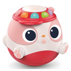 HUANGER 天日星音樂不倒翁保利燈光音樂粉紅heanhe0544, 粉紅色