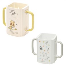 Skater 韓國幼兒用折疊式包裝飲料杯架 2種組, 小熊維尼野餐,姆明, 1組