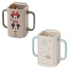 Skater 韓國折疊式包裝飲料架 細長米奇米妮朋友+Happy Days 2件組, 混色, 1組