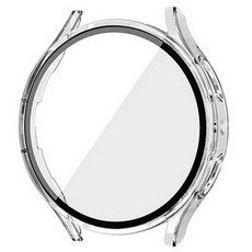 아이엠판다 갤럭시워치 액정보호 하드 풀커버 케이스 44mm, 투명