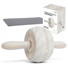 ALEAF Tornado AB滑輪 健身器材, 淺銀色, 單一商品