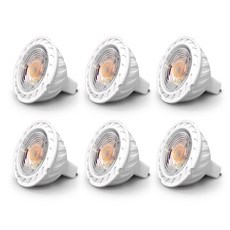JangsuLamp LED鹵素燈 MR16 5W, 6個, 燈泡色