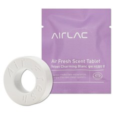 AIRLAC AIR FRESH 香氛錠芳香劑 絲絨迷人麝香 補充包, 1個, 7g