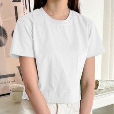 라라온 여성용 통기성 실켓 반팔 티셔츠 TSP349