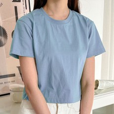 라라온 여성용 통기성 실켓 반팔 티셔츠 TSP349