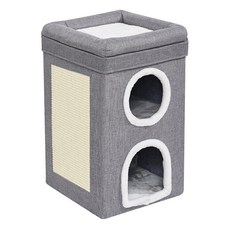 ECOPET with 貓咪呼吸 2 級抓板, 1個, 灰色