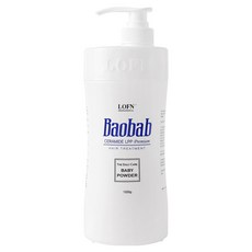 LOFN Baobab 神經醯胺 LPP 頂級護髮素 嬰兒爽身粉香, 1kg, 1個