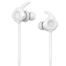 IRIVER 可彎曲麥克風電競耳機, IGE-606C, 白色