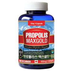 TONG Life 加拿大產Max Gold蜂膠膠囊, 180顆, 1個