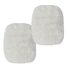 yarna 밍크 모루 털실 20mm, 1화이트, 2개