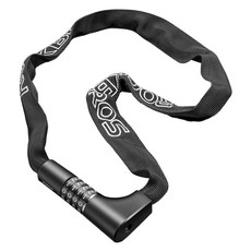 ROCKBROS 洛克兄弟 雙重鎖 鑰匙 + 密碼鎖 535, 1個, 黑色