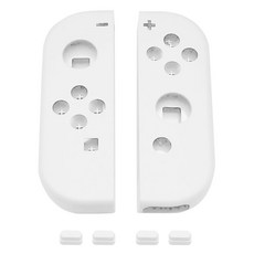 SPACE SHIELD 任天堂 Switch / Switch OLED Joy-Con 外殼 DIY 客製化保護殼 白色, 1個, 單一商品