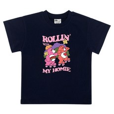 KIDSCREW 兒童透氣Rollin' Bear短袖T恤
