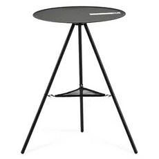 Naturehike 挪客 圓形邊桌, 黑色