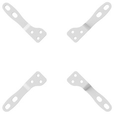 WIDE VU 壁掛式 VESA 擴充支架 白色 200 x 200 mm 4入, EKW201W