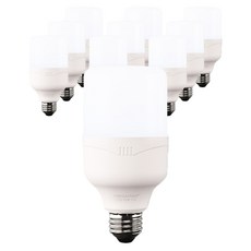 MEGAMAN Vitson Wonha T型 LED 燈泡 白色 15W YTT65Z1-152665, 晝光色, 10個