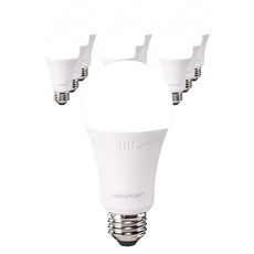 Vitson Wonha 燈泡 1 級 LED 洛克人燈泡 白色 12W YTA60Z2-122665, 晝光色, 10個
