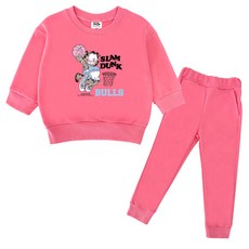 KIDSCREW 兒童灌籃運動衫上下套裝