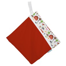 THiRSTiES 雙層乾溼分離防水收納袋, 38*34cm, Farm Life