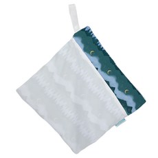 THIRSTIES 雙層乾溼分離防水收納袋，100%聚酯纖維聚氨酯（TPU）, 38*34cm, Mountain Twilight