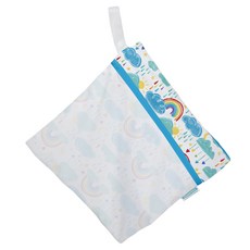 THiRSTiES 雙層乾溼分離防水收納袋 100%聚酯纖維, 38*34cm, Rainbow