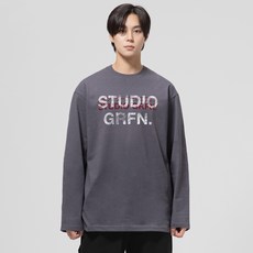 그랜피니 베이직 라운드 도쿄 스튜디오 통기성 긴팔 티셔츠