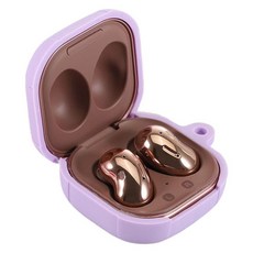 삼성 갤럭시 버즈 실리콘 케이스, 브라운퍼플
