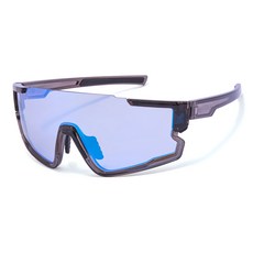 CCL 아동용 라인플러스 변색렌즈 스포츠 선글라스, 변색 블랙클리어, 1개