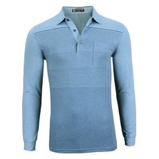 New Eagle 男士換季冰感彈性長袖高爾夫T恤 IW-7078