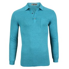 New Eagle 男款換季彈性長袖高爾夫T恤 IW-7075