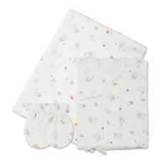 babybear 嬰兒 Gomi Baenat Jeogori + 手包 + 內襁褓套裝