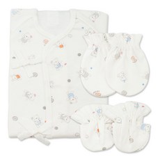 babybear 嬰兒 Gomi Baenat Jeogori + 手襁褓 + 腳襁褓套裝