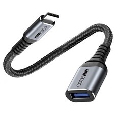 CODEWAY USB Type-C 轉 Type-A 3.0 OTG 轉接頭, 0.5m, 混色, 1個