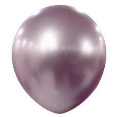金屬色氣球 45cm, 淺粉色, 3個