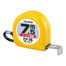 TaJima 手動捲尺 7.5m H25-75BL, 1個