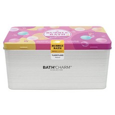 BATH'CHARM 依蘭泡泡浴鐵盒, 1個, 1kg