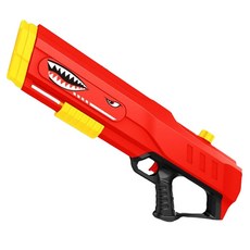 맘스아이 스트롱파워 샤크 물총 M512, 레드