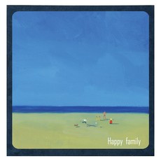 데이소이 라이크 일러스트 사진 앨범 26.5 x 29 cm, happy family(앨범) + 화이트(속지), 40매